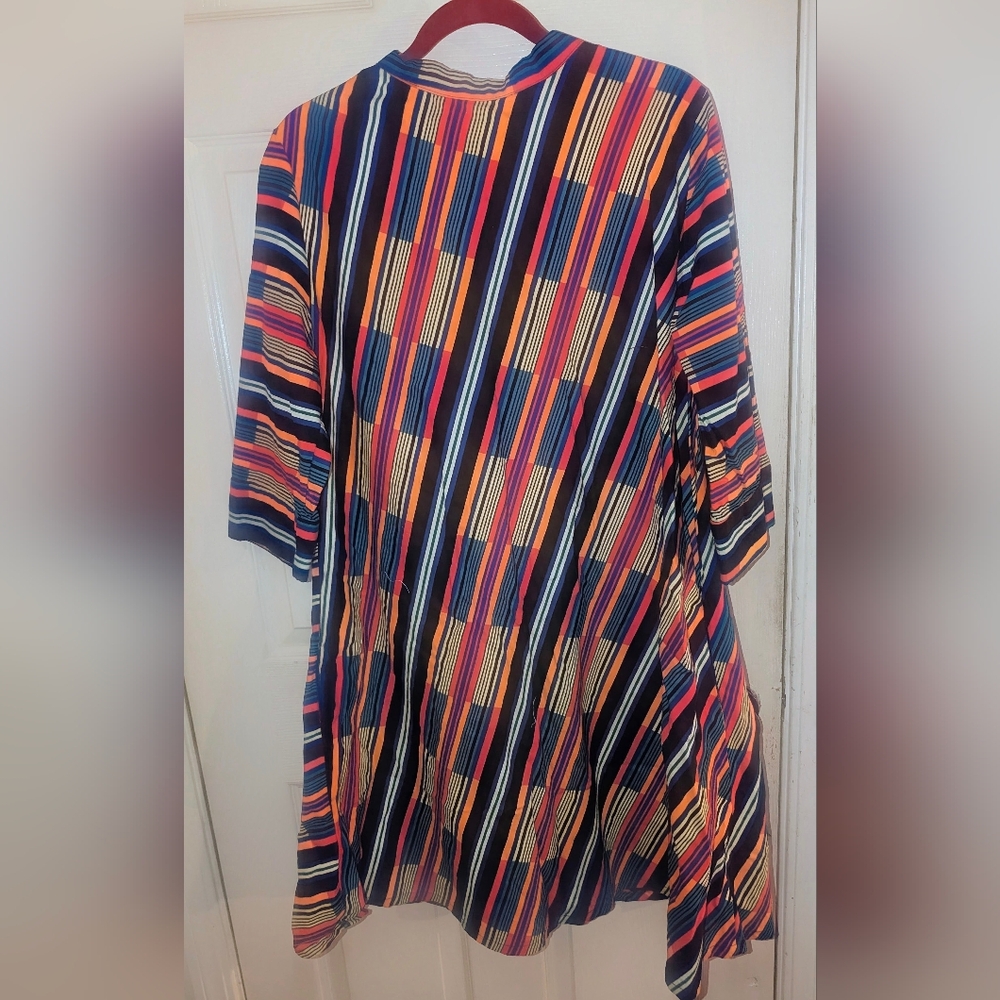 Zuri Chromatic East African Kitenge Dress - Picture 4 of 4